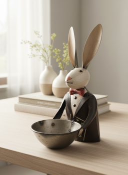 Wellington Bunny 8x6x12in