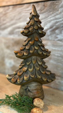 Resin Oak Tree 12in