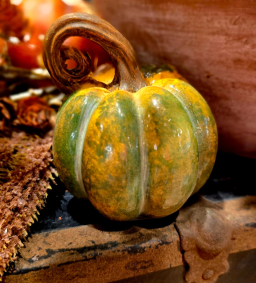 Plumpy Pumpkin 4x4x4in