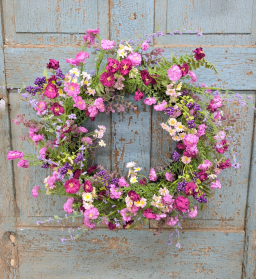 Mulberry Meadow Wreath