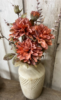 Orange Mum Spray