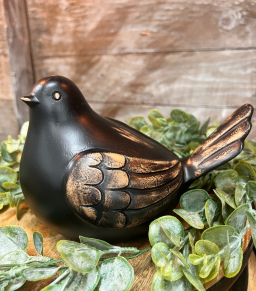 Black Mocha Bird 5in