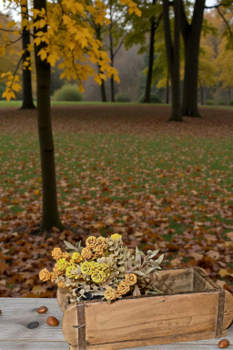 Gold Cape May Stem 13in