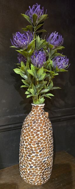 Violet Thistle Stem 22in