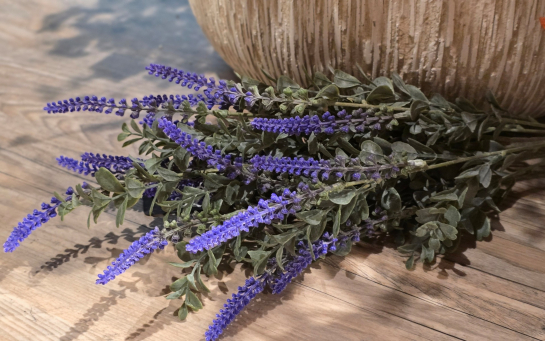 Lilac Garden Stem 22in