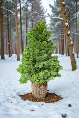 Stonehill Cypress Clay Potted Tree