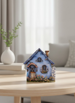 Garden Gnome House 5x5in