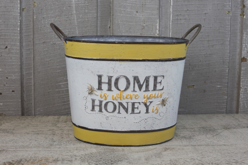 Honey Bee Bucket 11x9in