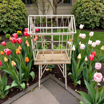 Flower House 20x41in