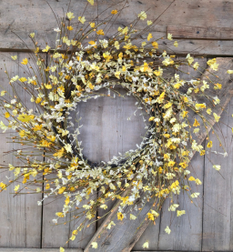 Sunset Petals Wreath