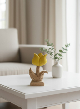Yellow Tulip 7x3in