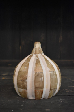 Whitewashed Mango Pumpkin 5in