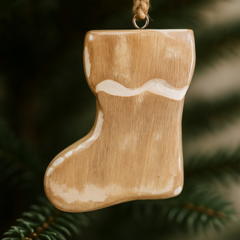 Stocking Ornament 5.7in