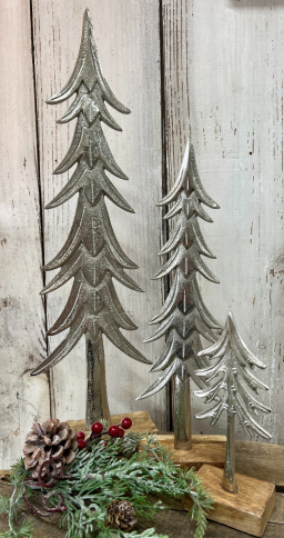 Medium Nickel Tree 4x15in