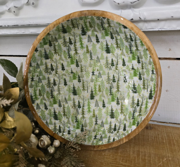 Christmas Tree Bowl 10in