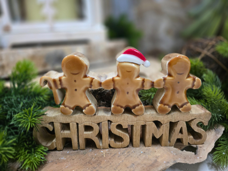 Gingerbread Welcome 5.5x9in