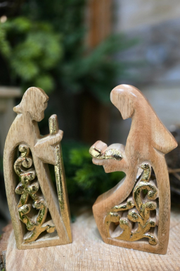 Joseph and Marie 2pc Set 7x2.5in