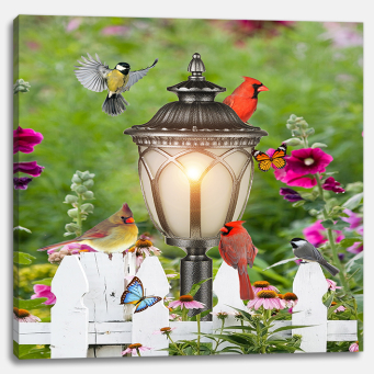 Gas Light Canvas Print 6x6in
