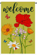 Fields of Plenty Garden Flag 12in by 18in