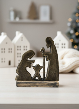 Faith Nativity 6x5in