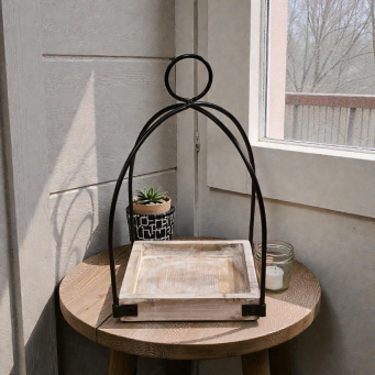 Serenity Arch Lantern 6x6x10in