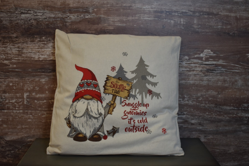 Christmas Gnome Pillow 20x20in
