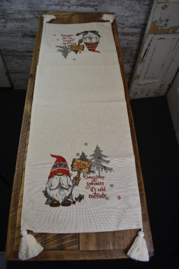 Christmas Gnome Runner 14x56in