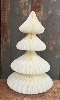 White Hershey Kiss Paper Tree 43in