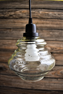 Bubble Glass Pendant Light 9.25x10.75in